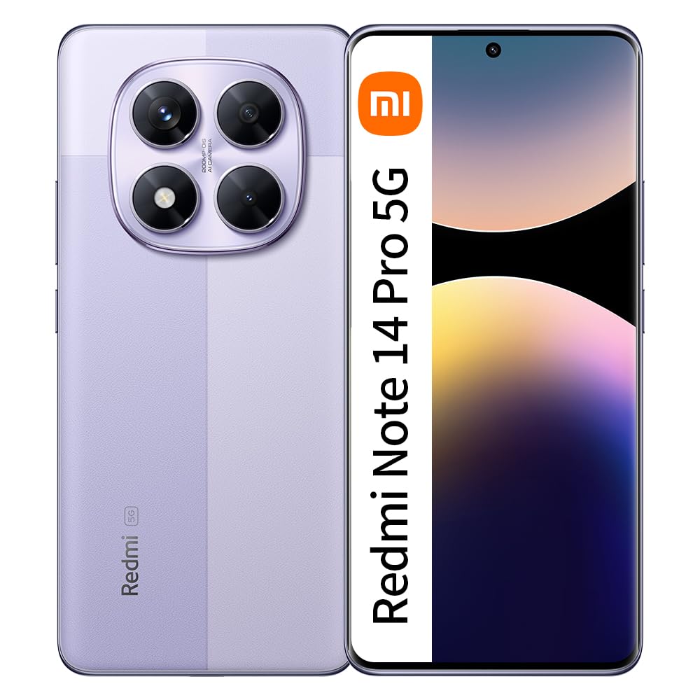 Redmi Note 14 Pro 5G 12/256GB Lavender Purple : Amazon.sg: Electronics